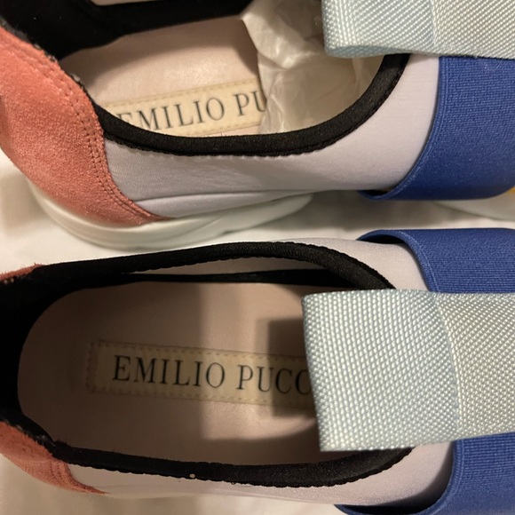 Emilio Pucci Strap Detail Sneaker - Picture 3 of 6